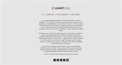 Desktop Screenshot of ahmetuslu.org